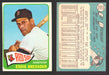 1965 Topps Baseball Trading Card You Pick Singles #500-#598 VG/EX #	525 Eddie Bressoud - Boston Red Sox  - TvMovieCards.com