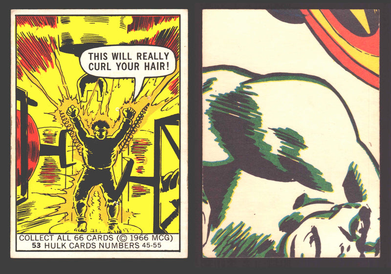 1966 Marvel Super Heroes Donruss Vintage Trading Cards You Pick Singles #1-66