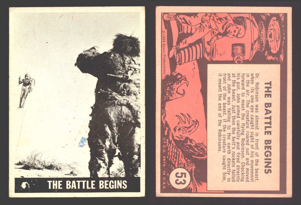 1966 Lost In Space Topps Vintage Trading Card #1-55 You Pick Singles