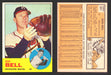 1963 Topps Baseball Trading Card You Pick Singles #500-#599 VG/EX #	547 Gus Bell - Milwaukee Braves  - TvMovieCards.com