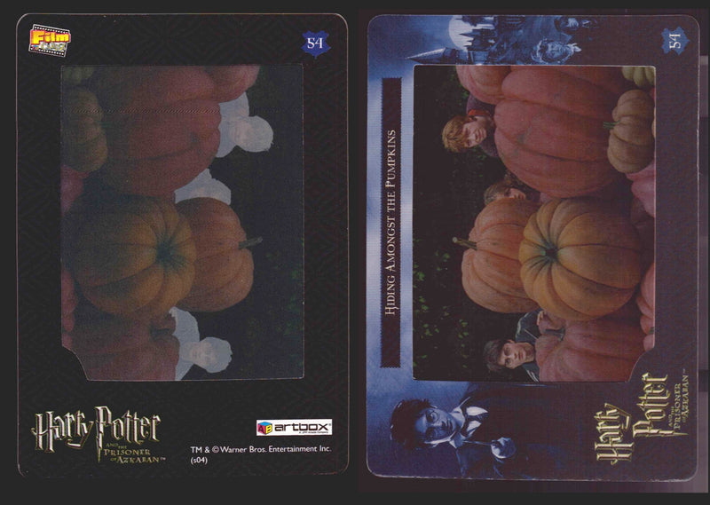 Harry Potter Prisoner of Azkaban Filmcardz 1-72 You Pick Single Cards Artbox 200