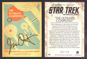 Star Trek Portfolio Prints Juan Ortiz Gold Parallel Trading Cards You Pick 1-80 #	   54   The Ultimate Computer  - TvMovieCards.com