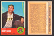 1963 Topps Baseball Trading Card You Pick Singles #500-#599 VG/EX #	559 Danny Murtaugh MG - Pittsburgh Pirates  - TvMovieCards.com