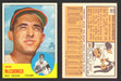 1963 Topps Baseball Trading Card You Pick Singles #500-#599 VG/EX #	563 Mike McCormick - Baltimore Orioles  - TvMovieCards.com