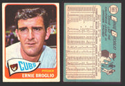 1965 Topps Baseball Trading Card You Pick Singles #500-#598 VG/EX #	565 Ernie Broglio - Chicago Cubs SP  - TvMovieCards.com