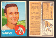 1963 Topps Baseball Trading Card You Pick Singles #500-#599 VG/EX #	568 Bob Sadowski - Los Angeles Angels  - TvMovieCards.com