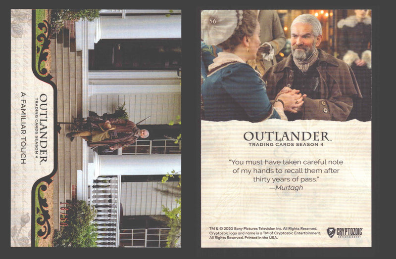 2020 Outlander Season 4 Red Foil Parallel Base Card You Pick Singles XX/50