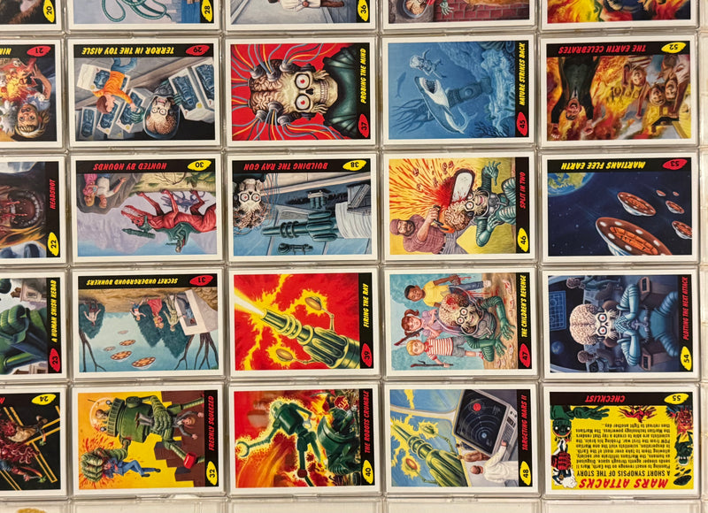 2017 Mars Attacks The Revenge! Base Trading Card Set of 55 Topps #1-55 - TvMovieCards.com