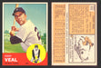 1963 Topps Baseball Trading Card You Pick Singles #500-#599 VG/EX #	573 Coot Veal - Detroit Tigers  - TvMovieCards.com
