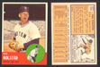 1963 Topps Baseball Trading Card You Pick Singles #500-#599 VG/EX #	574 Hal Kolstad - Boston Red Sox  - TvMovieCards.com