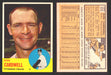 1963 Topps Baseball Trading Card You Pick Singles #500-#599 VG/EX #	575 Don Cardwell - Pittsburgh Pirates  - TvMovieCards.com