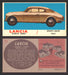 1961 Topps Sports Cars (Gray Back) Vintage Trading Cards #1-#66 You Pick Singles #57   Lancia "Aurelia" 2500GT  - TvMovieCards.com