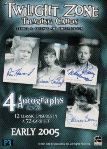 Twilight Zone 4 Science and Superstition Promo Card P3   - TvMovieCards.com