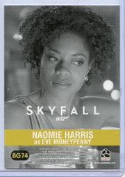 James Bond Archives 2014 Edition Bond Girl Naomie Harris Case Topper Chase Card   - TvMovieCards.com