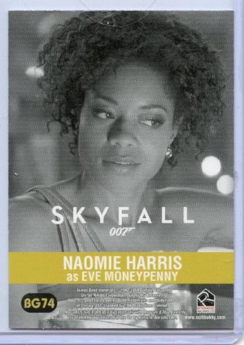 James Bond Archives 2014 Edition Bond Girl Naomie Harris Case Topper Chase Card   - TvMovieCards.com