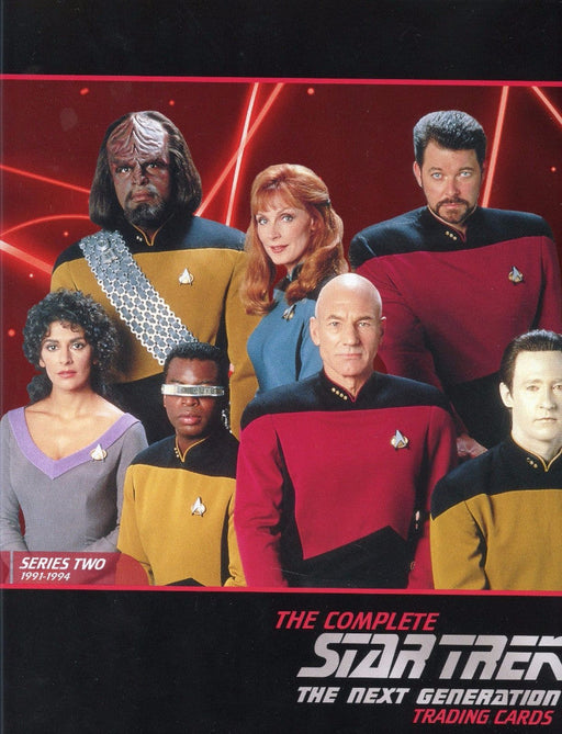 Star Trek The Next Generation TNG Series Two Complete Card Album Empty   - TvMovieCards.com