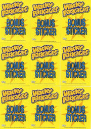 Wacky Packages Stickers Series 9 Cereal Box Sticker Card Set C1 - C9 Topps 2012   - TvMovieCards.com