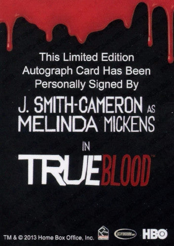 True Blood Season 6 J. Smith-Cameron Autograph Card   - TvMovieCards.com