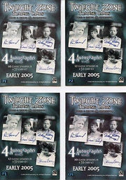 Twilight Zone 4 Science and Superstition Promo Card Lot 4 Cards   - TvMovieCards.com