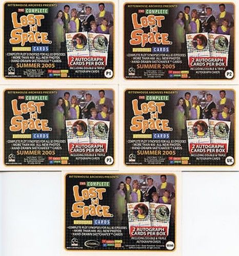 Lost in Space The Complete Lost in Space Promo Card Set 5 Cards   - TvMovieCards.com