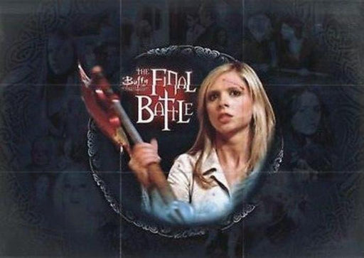 Buffy The Vampire Slayer Season Seven Final Battle Foil Puzzle Chase Card Set   - TvMovieCards.com