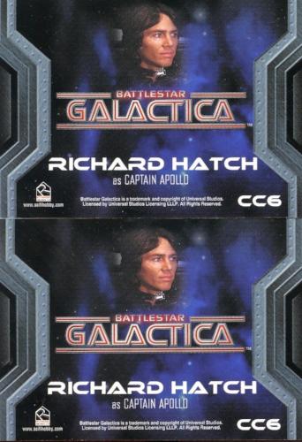 Battlestar Galactica Colonial Warriors Captain Apollo Costume Card Variants CC6   - TvMovieCards.com