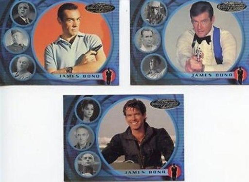 James Bond 40th Anniversary Promo Card Set 3 Cards P1 P2 P3   - TvMovieCards.com
