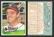 1965 Topps Baseball Trading Card You Pick Singles #500-#598 VG/EX #	585 Hank Fischer - Milwaukee Braves  - TvMovieCards.com