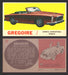 1961 Topps Sports Cars (Gray Back) Vintage Trading Cards #1-#66 You Pick Singles #58   Gregoire  - TvMovieCards.com