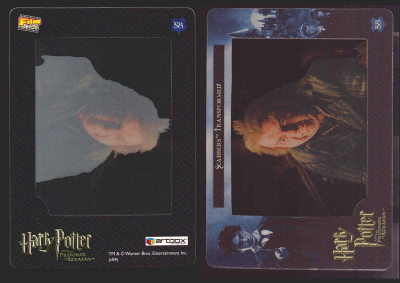 Harry Potter Prisoner of Azkaban Filmcardz 1-72 You Pick Single Cards Artbox 200