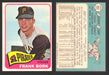 1965 Topps Baseball Trading Card You Pick Singles #500-#598 VG/EX #	592 Frank Bork - Pittsburgh Pirates RC SP  - TvMovieCards.com