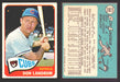 1965 Topps Baseball Trading Card You Pick Singles #500-#598 VG/EX #	596 Don Landrum - Chicago Cubs SP  - TvMovieCards.com