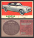 1961 Topps Sports Cars (Gray Back) Vintage Trading Cards #1-#66 You Pick Singles #59   Lancia "Appia" Coupe  - TvMovieCards.com