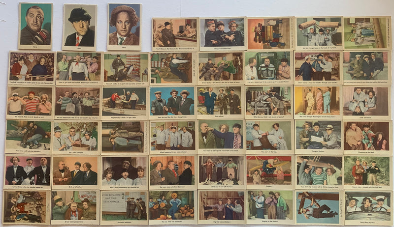 The Three Stooges Gray Back Vintage Card Set 96 cards 1959 Fleer - TvMovieCards.com