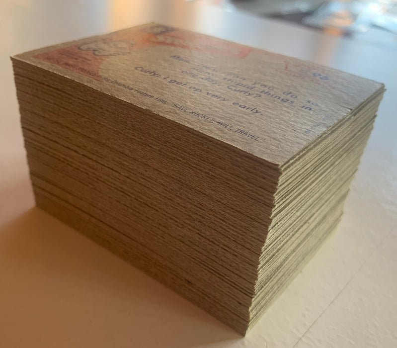 The Three Stooges Gray Back Vintage Card Set 96 cards 1959 Fleer - TvMovieCards.com