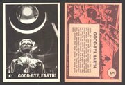 1966 Lost In Space Topps Vintage Trading Card #1-55 You Pick Singles # 5 Good-Bye Earth! - TvMovieCards.com