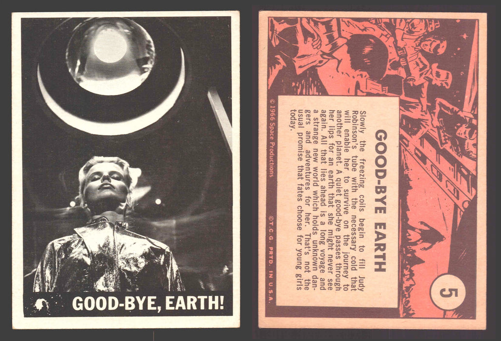 1966 Lost In Space Topps Vintage Trading Card #1-55 You Pick Singles