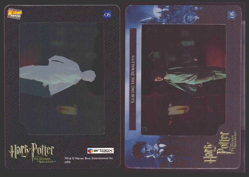 Harry Potter Prisoner of Azkaban Filmcardz 1-72 You Pick Single Cards Artbox 200 # 05 Leaving the Dursleys - TvMovieCards.com