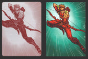 2012 DC Comics The New 52 Base Card Printing Plate 1/1 #5 Arsenal Magenta   - TvMovieCards.com