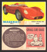 1961 Topps Sports Cars (White Back) Vintage Trading Cards #1-#66 You Pick Singles #5   Maserate 200 SI (damaged)  - TvMovieCards.com