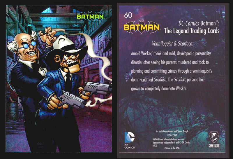 DC Comics Batman The Legend Parallel HoloFoil Base Trading Card Singles #1-63