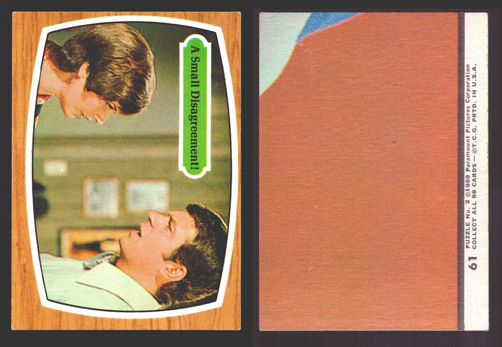 1971 The Brady Bunch Topps Vintage Trading Card You Pick Singles #1-#88 #	61 A Small Disagreement  - TvMovieCards.com
