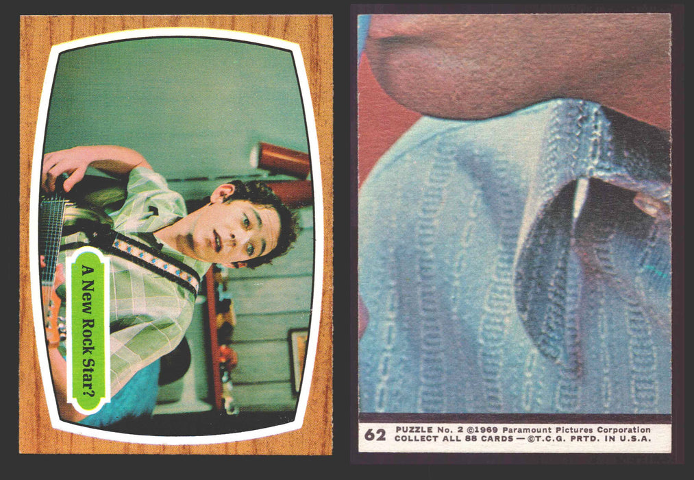 1971 The Brady Bunch Topps Vintage Trading Card You Pick Singles #1-#88 #	62 A New Rock Star  - TvMovieCards.com