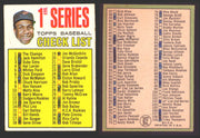 1967 Topps Baseball Trading Card You Pick Singles #1-#99 VG/EX #	62 Checklist (#1-109) Frank Robinson - Baltimore Orioles (marked)  - TvMovieCards.com