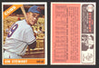 1966 Topps Baseball Trading Card You Pick Singles #1-#99 VG/EX #	63 Jimmy Stewart - Chicago Cubs  - TvMovieCards.com