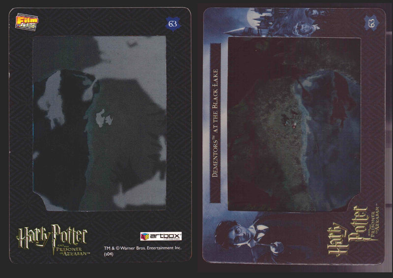 Harry Potter Prisoner of Azkaban Filmcardz 1-72 You Pick Single Cards Artbox 200