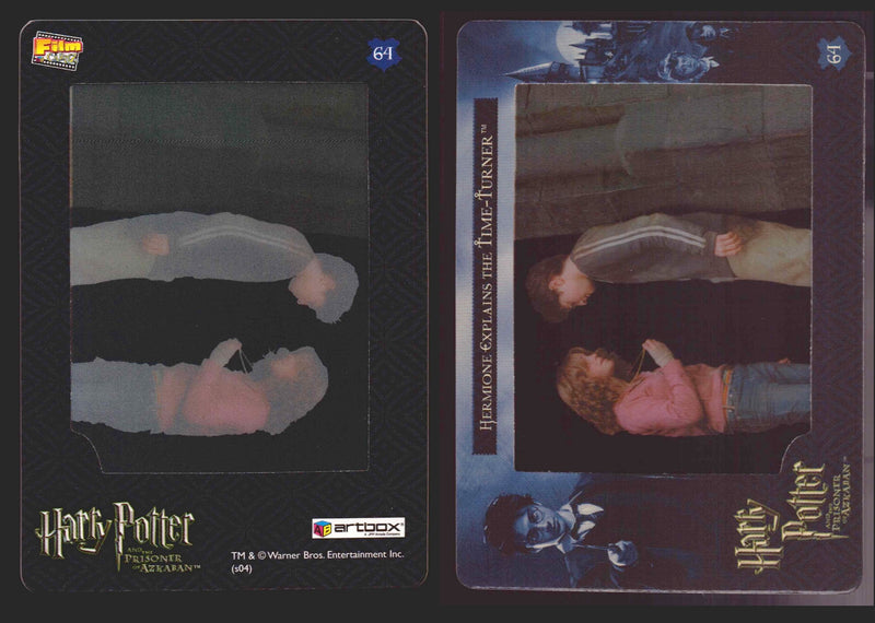 Harry Potter Prisoner of Azkaban Filmcardz 1-72 You Pick Single Cards Artbox 200