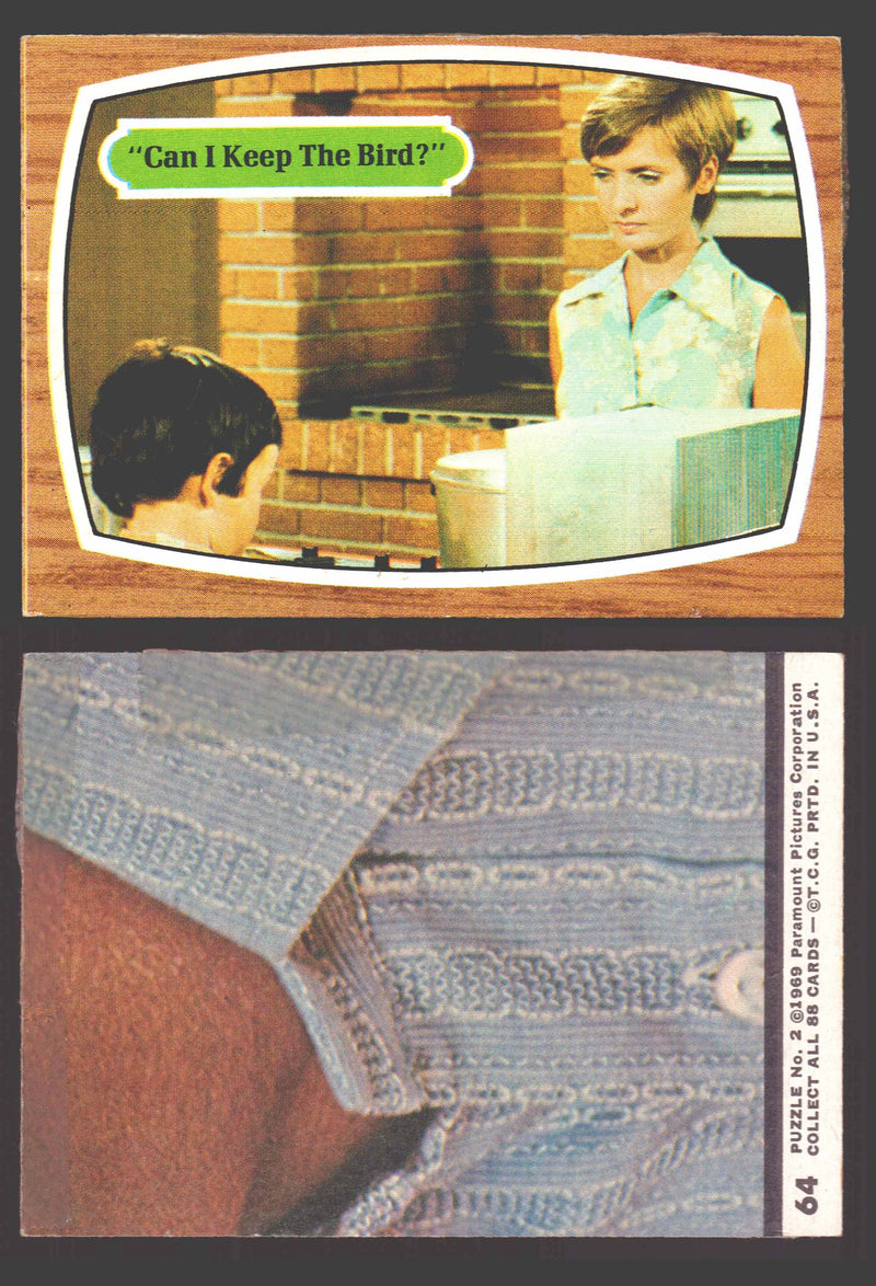 1971 The Brady Bunch Topps Vintage Trading Card You Pick Singles #1-#88