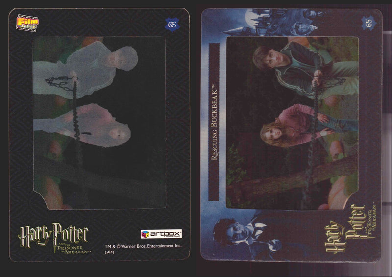 Harry Potter Prisoner of Azkaban Filmcardz 1-72 You Pick Single Cards Artbox 200