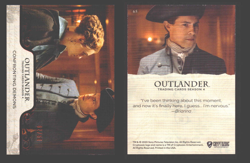 2020 Outlander Season 4 Red Foil Parallel Base Card You Pick Singles XX/50